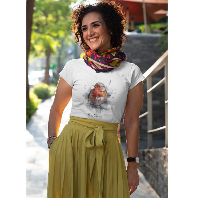 Serene Robin, Brauch T-Shirt (Von Creator hochgeladen)