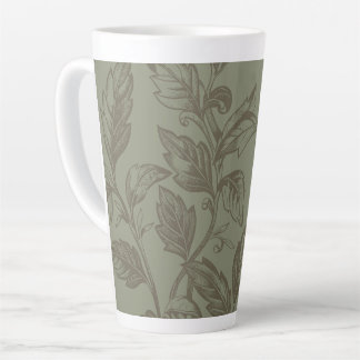 Serene Sage Green | Fettformatige Botanische Anwei Milchtasse