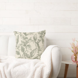 Serene Sage Green | Rustikaler Weinbaugarten Kerns Kissen