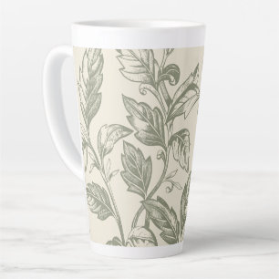 Serene Sage Green Rustikaler Weinbaugarten Kerns Milchtasse