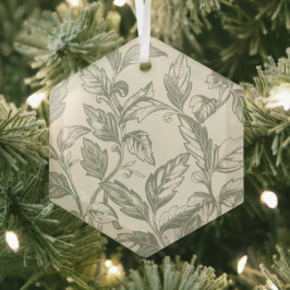 Serene Sage Green | Rustikaler Weinbaugarten Kerns Ornament Aus Glas