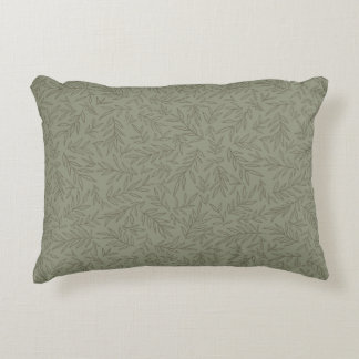Serene Sage Green | Tiefwald Calm Tone-on-Tone Dekokissen