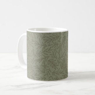 Serene Sage Green | Tiefwald Calm Tone-on-Tone Kaffeetasse