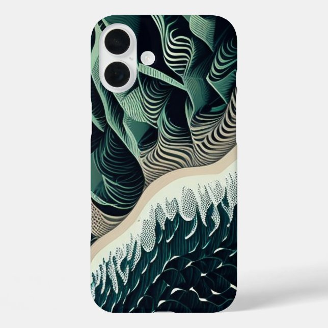Serene Shores Case-Mate iPhone Hülle (Rückseite)