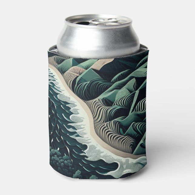 Serene Shores Dosenkühler (Kanne Vorderseite)