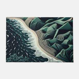 Serene Shores Fußmatte