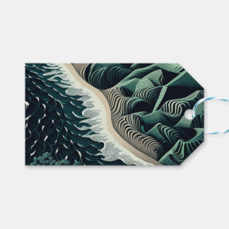 Serene Shores Geschenkanhänger