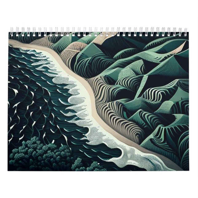 Serene Shores Kalender (Titelbild)