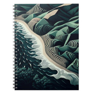 Serene Shores Notizblock