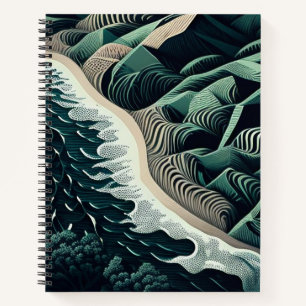 Serene Shores Notizbuch