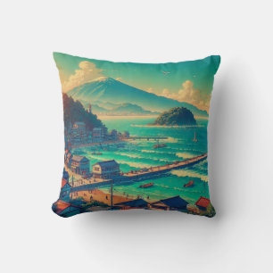 Serene Shores of Fuji Kissen
