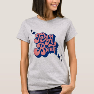 "Serene Solace: Take a Break Girl's T-Shirt" T-Shirt