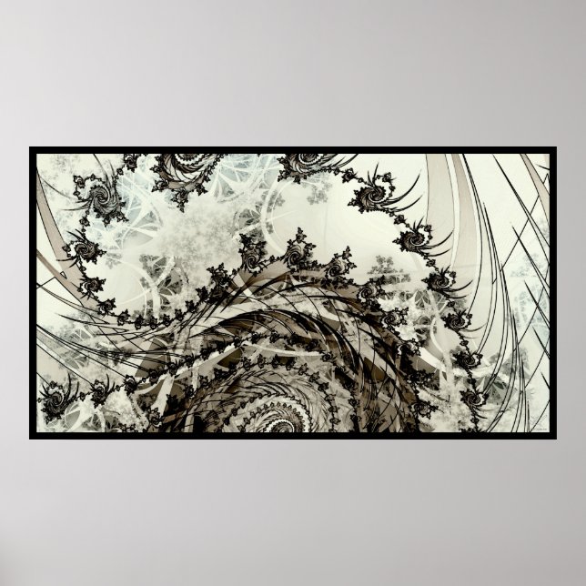 Serene Spirals Poster (Vorne)