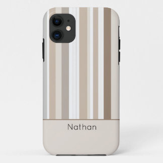 Serene Stripes Minimalistisch Case-Mate iPhone Hülle