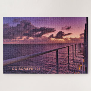 Serene Sunrise Cruise Ship Puzzle