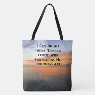 SERENE SUNRISE PHILIPPIANS 4:13 FOTO SCRIPTURE