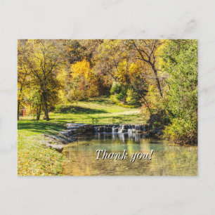 Serene Szene in Dogwood Creek Danke Postcard Postkarte