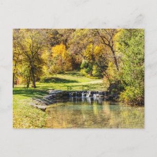 Serene Szene in Dogwood Creek Postcard Postkarte