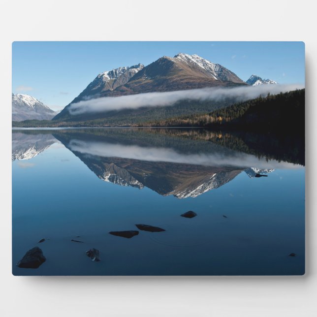 Serene Trail Lake Fotoplatte (Vorderseite)