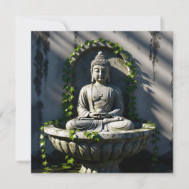 Serene Tranquil Buddha Fountain