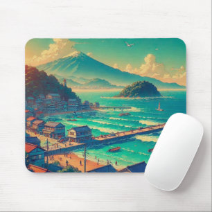 Serene Ufer von Fuji Mousepad