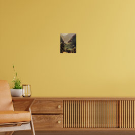 Serene Valley Landschaft Poster