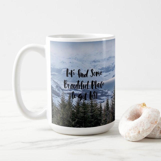Serene Wanderlust Kaffeetasse (Mit Donut)