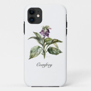 Serene Watercolor Comfrey, kundenspezifisch Case-Mate iPhone Hülle