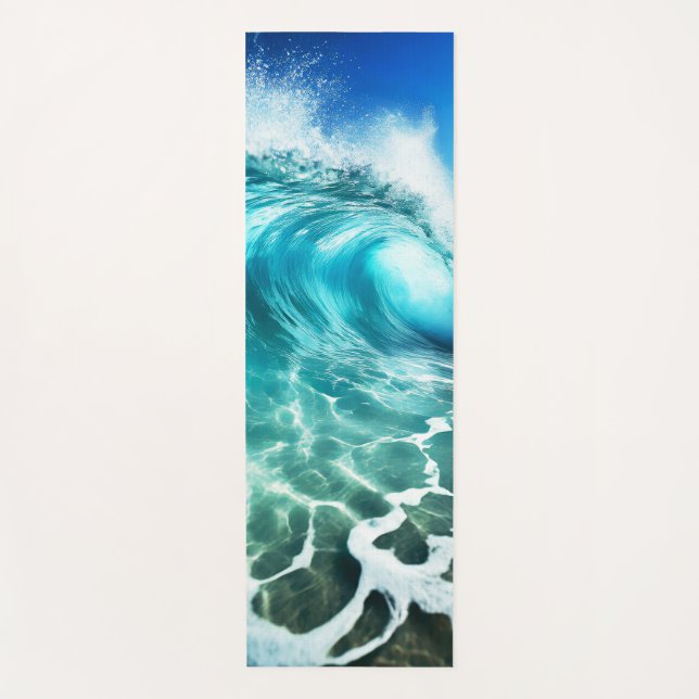 Serene Wave Yoga Mat Yogamatte (Vorderseite)