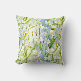 Serene Wildblume   Kissen