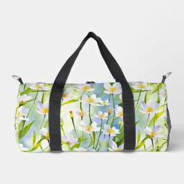 Serene Wildflower   Duffle Bag