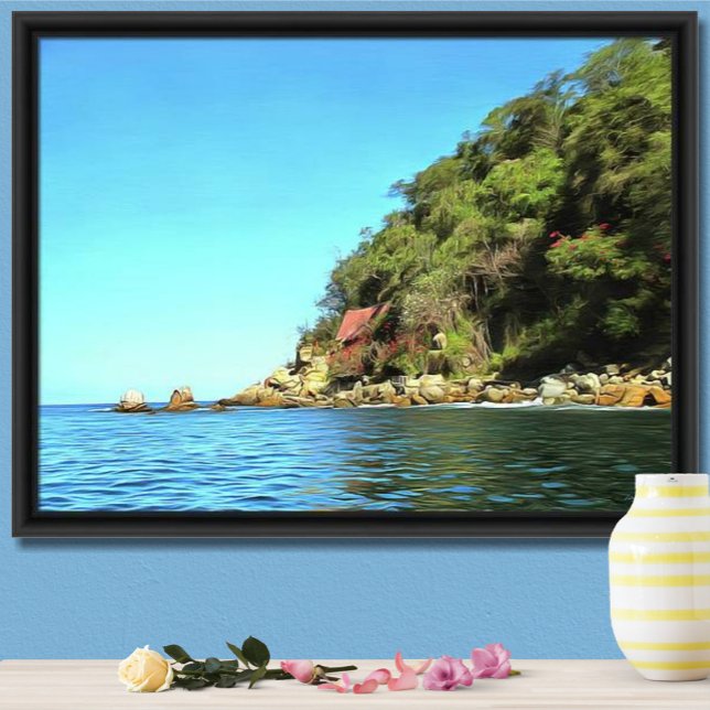 Serene Yelapa 0758 Art Print Poster (Von Creator hochgeladen)