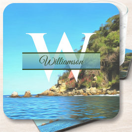 Serene Yelapa Getränkeuntersetzer