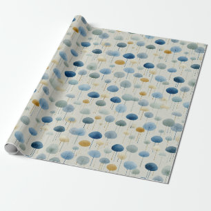 Serenes Regenbogengarten-Blumenmuster (2) Geschenkpapier