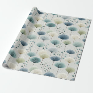 Serenes Regenbogengarten-Blumenmuster (5) Geschenkpapier