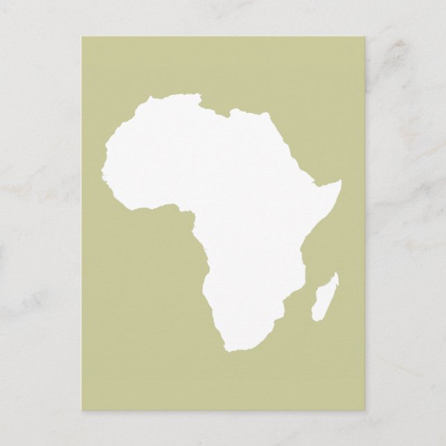 Serengeti Audacious Africa Postkarte (Vorderseite)