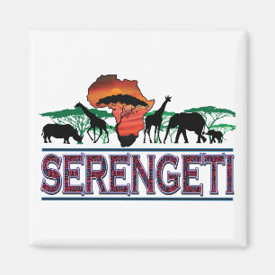 Serengeti Magnet