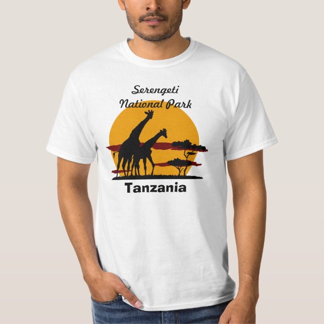Serengeti Nationalpark T-Shirt (Vorderseite)