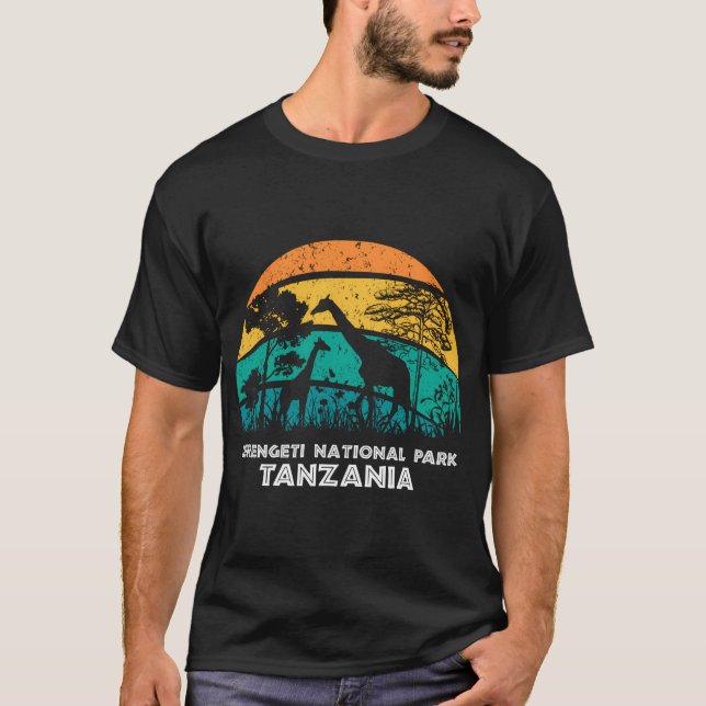 Serengeti Nationalpark Tansania Africa Safar T-Shirt (Vorderseite)