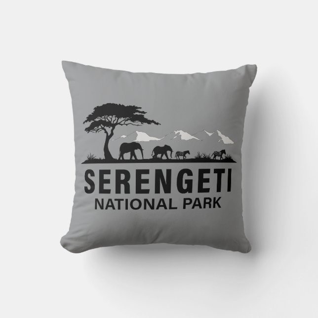 Serengeti Nationalpark Tansania Kissen (Vorderseite)