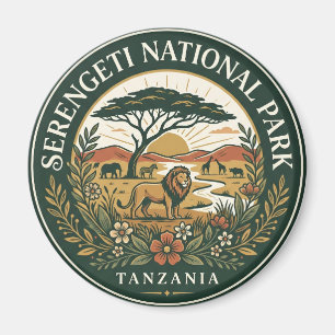 Serengeti-Nationalpark Tansania Magnet
