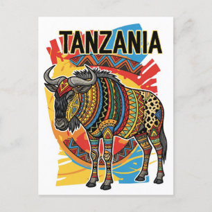 Serengeti Nationalpark Tansania Postcard Feiertagspostkarte