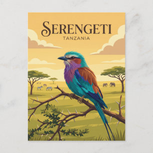 Serengeti-Nationalpark Tansania Postkarte