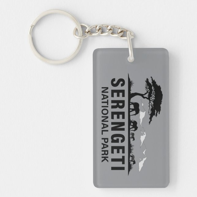 Serengeti Nationalpark Tansania Schlüsselanhänger (Vorderseite)