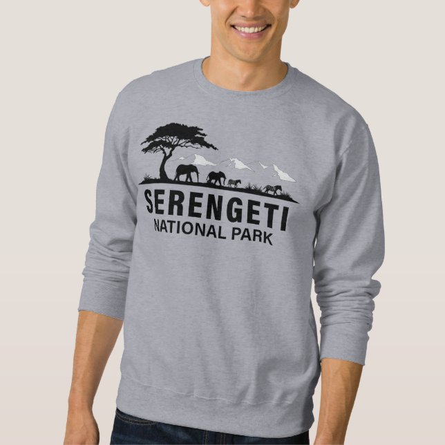 Serengeti Nationalpark Tansania Sweatshirt (Vorderseite)