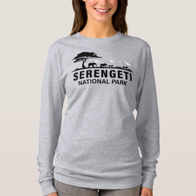 Serengeti Nationalpark Tansania T-Shirt (Vorderseite)