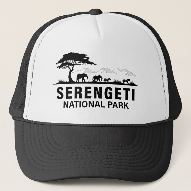 Serengeti Nationalpark Tansania Truckerkappe (Vorderseite)