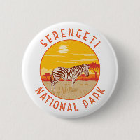 Serengeti Nationalpark Zebra Kunstvoll wandern im