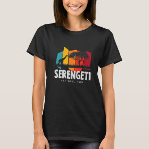 Serengeti-Safari-Nationalpark Afrika Savanne Gira T-Shirt