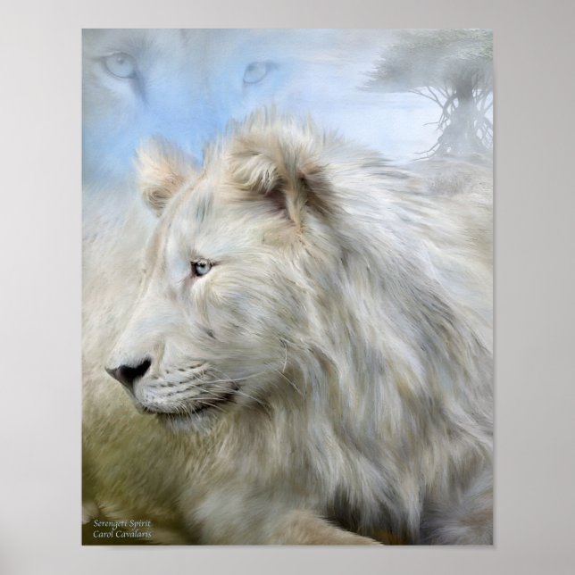 Serengeti Spirit Art Poster/Print Poster (Vorne)